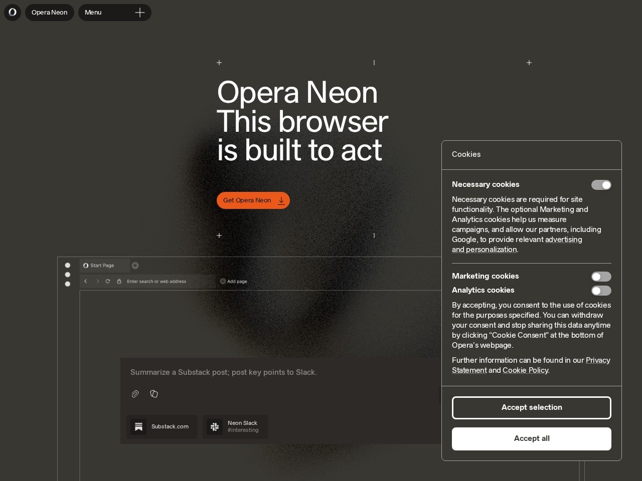 Opera Neon