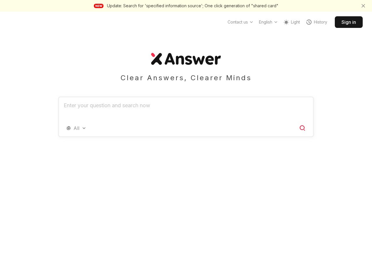 XAnswer